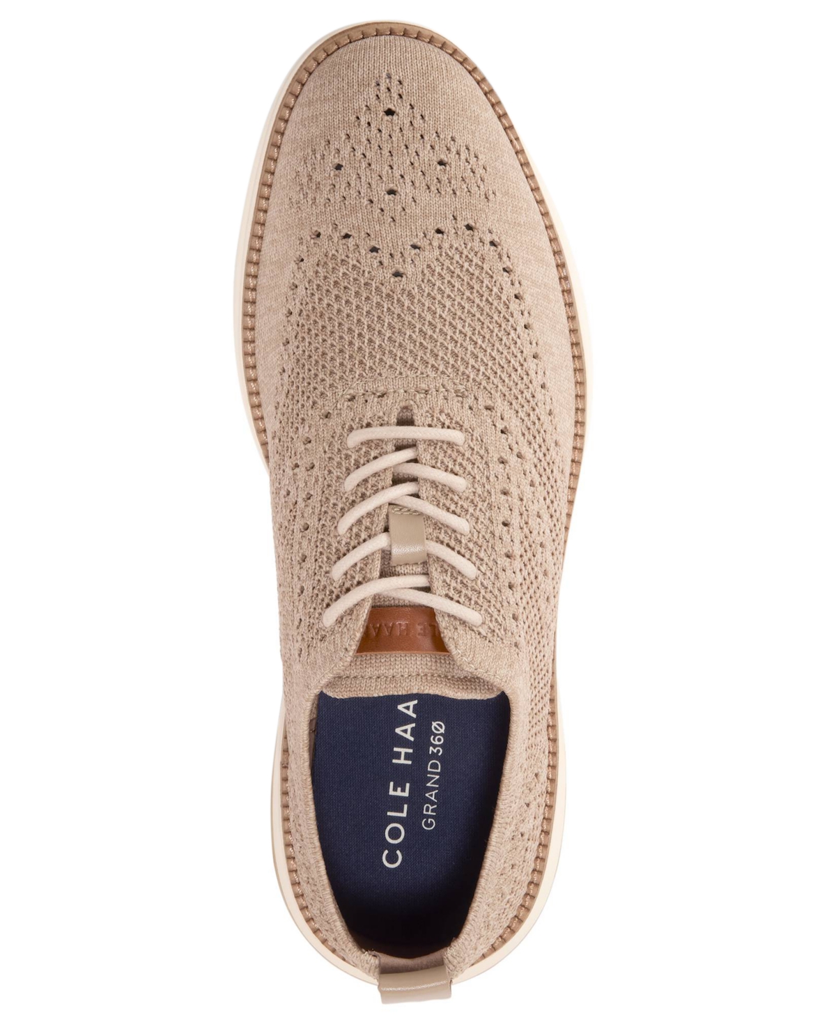 Cole Haan Men's Grand Hurrion Stitchlite Wingtip Lace-Up Oxford Shoes