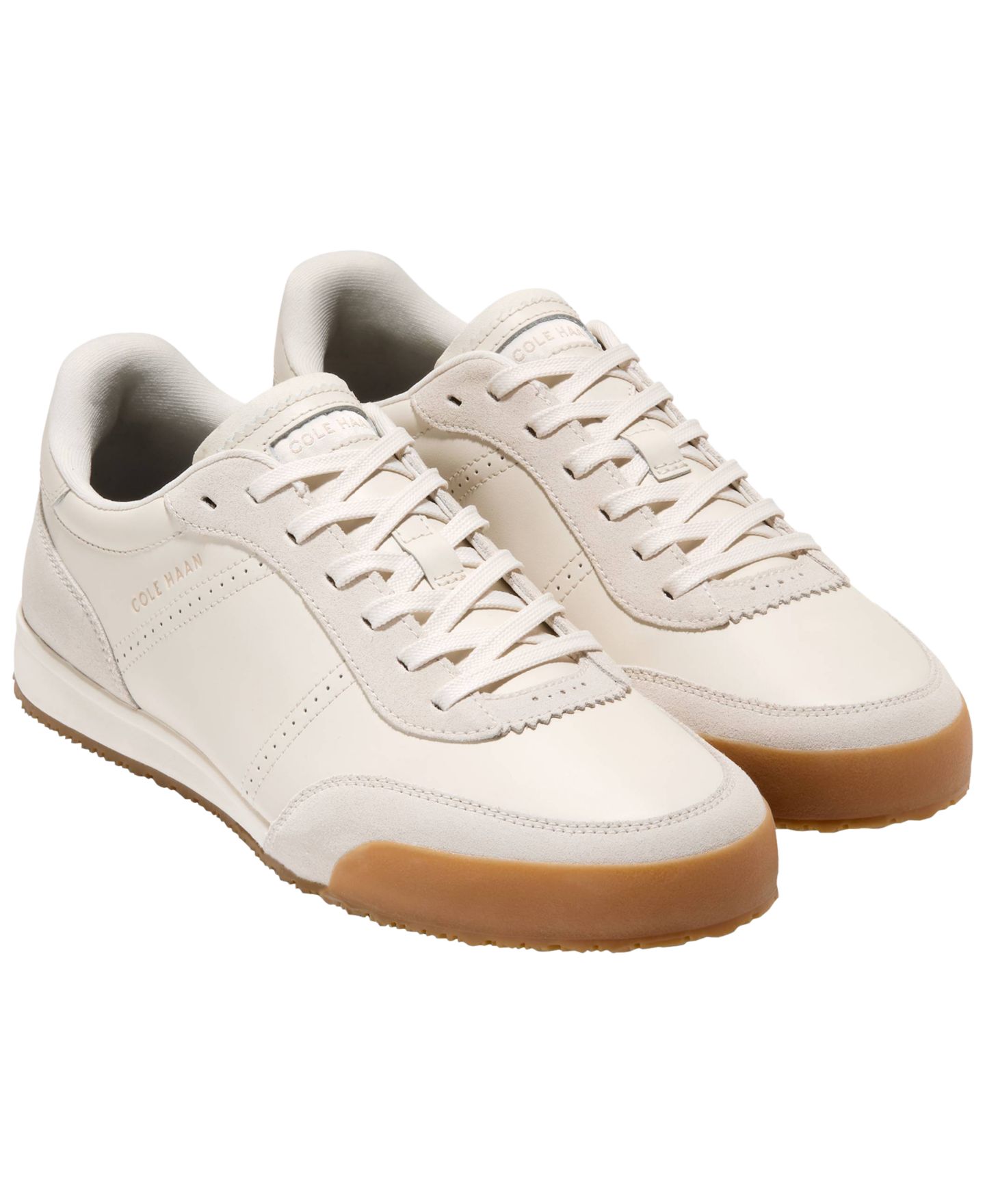 Мужские кроссовки Cole Haan GrandPro Round-Toe Slimline, цвет: Слоновая кость — фото 10