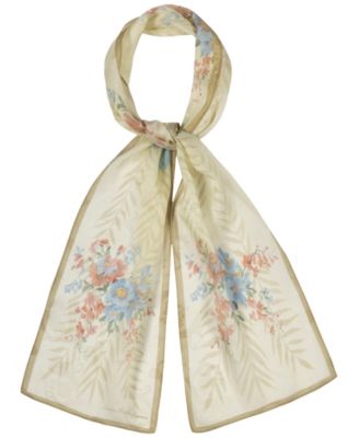 Floral Oblong Scarf