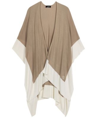 Tissue Weight Ruana Wrap