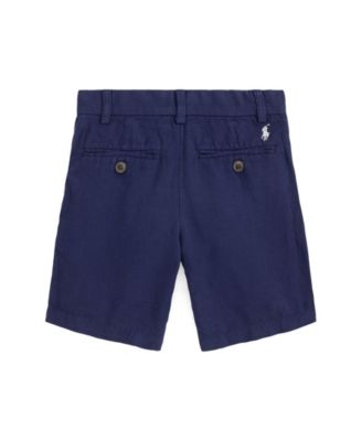Boys' 2-7 Pocket Details Linen Shorts