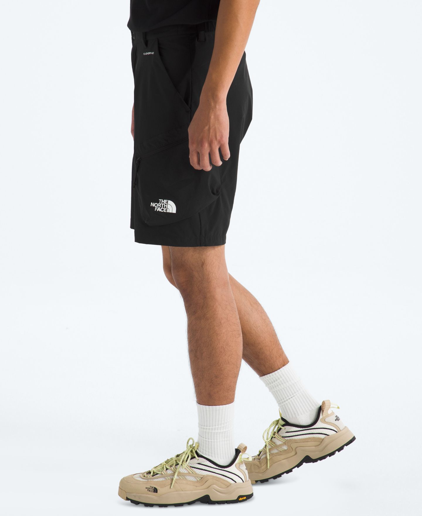Мужские шорты The North Face Regular-Fit Packable, цвет: Чёрный — фото 6