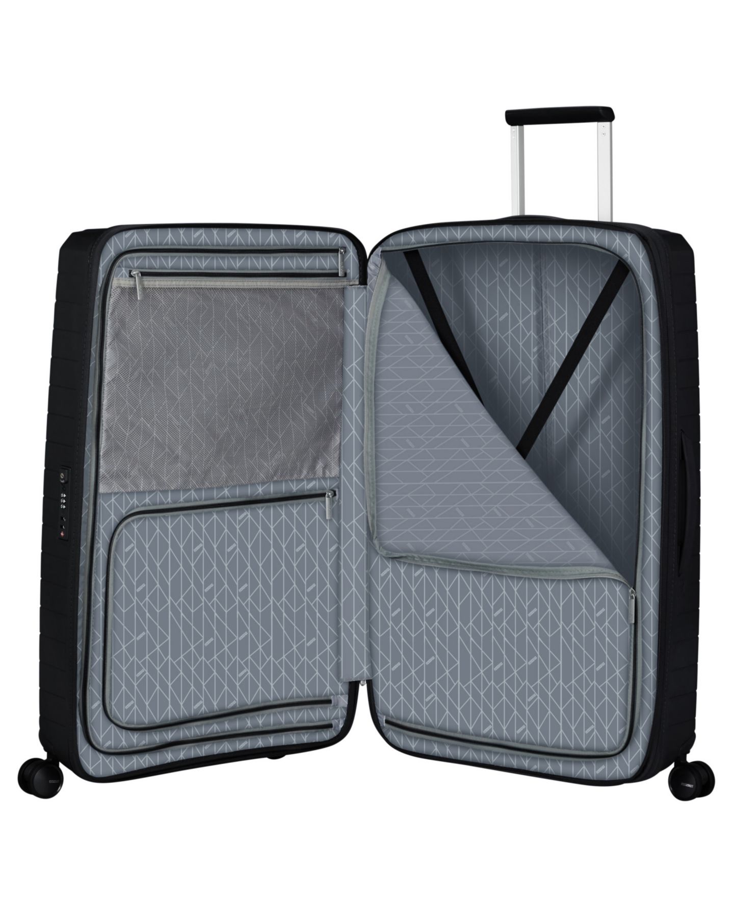 Чемодан American Tourister FastForward Large Expandable Spinner, цвет: Чёрный — фото 9