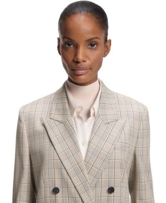 BOSS by Women's Stretch Wool Regular-Fit Blazer