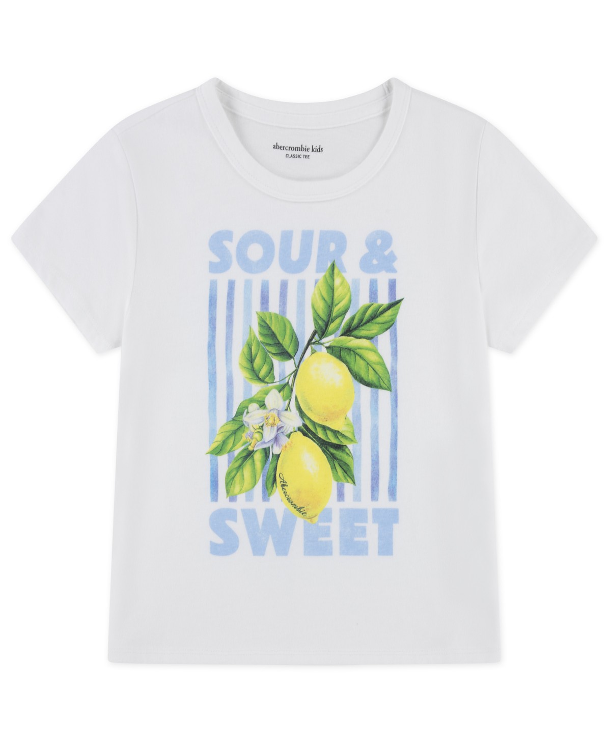 Детские abercrombie kids Girls' Sour & Sweet Classic Crewneck T-Shirt — фото 1