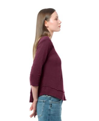 Women's Sleeve Mock Layer Tee