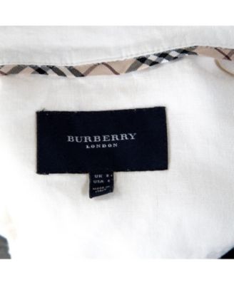 Women's Off White Linen Pocket Detail Button Front Shirt