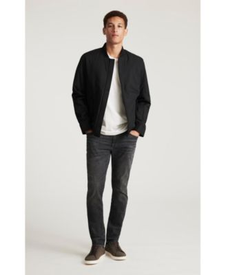 Men's Mavi Jake Slim Leg In Smoke Vintage Jeans