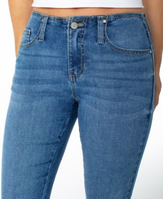 Juniors' No Waist Bootcut Jeans