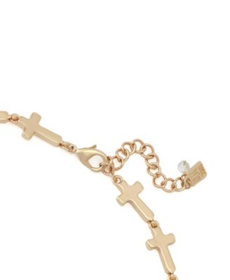 Gold Cross Collar Necklace