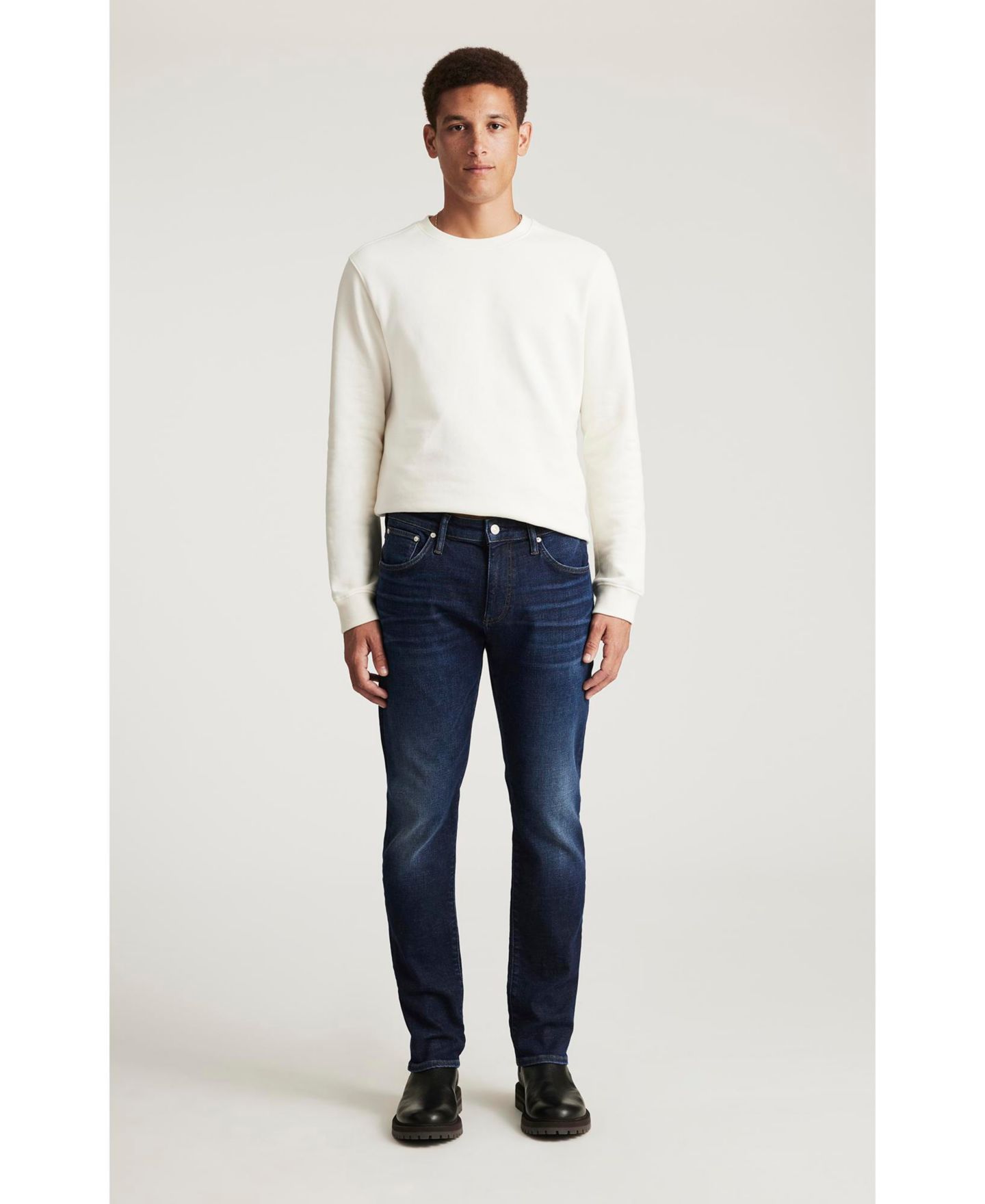 Мужские джинсы Mavi Jeans Jake Slim Leg In Dark Classic Vintage, цвет: Тёмный синий — фото 1