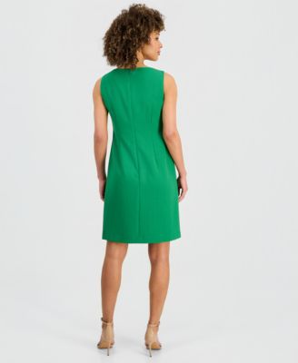 Women's Belted Sheath Dress