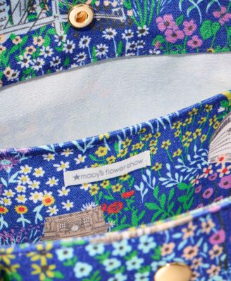 Flower Show Scenic Print Tote Bag