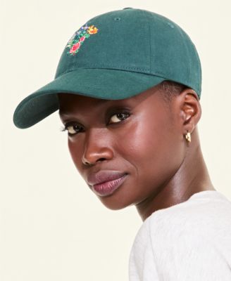 Flower Show Medallion Baseball Cap