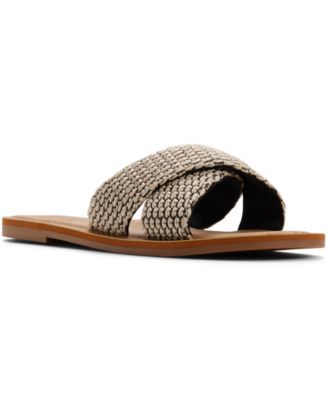Women's Andreya Raffia Slip On Sandals