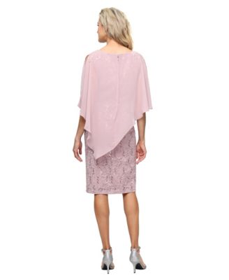 Women's Short Stretch Lace Sheath Dress