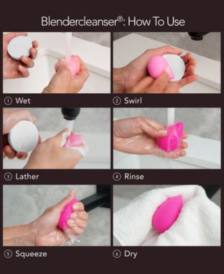 Blendercleanser Tool Scrub Unscented Exfoliating Solid Soap, 2 oz.