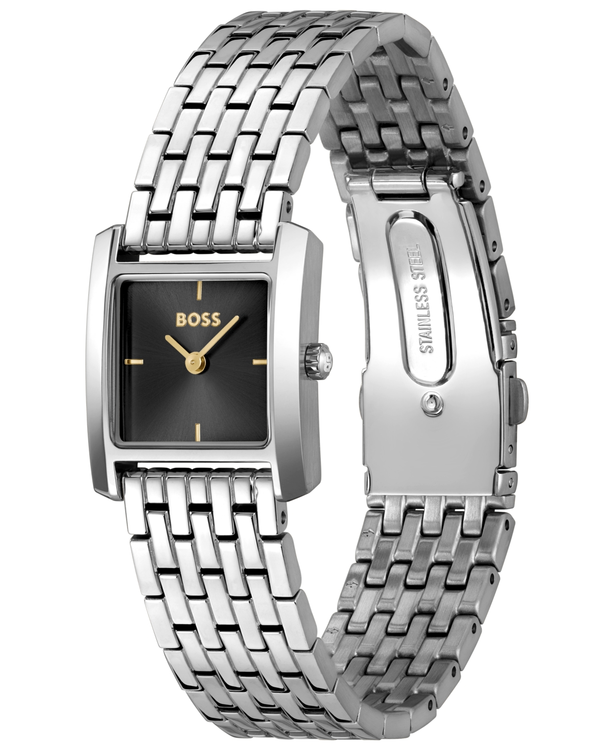 Hugo Boss Women's Lucy Scala Quartz Stainless Steel Watch, 22mm