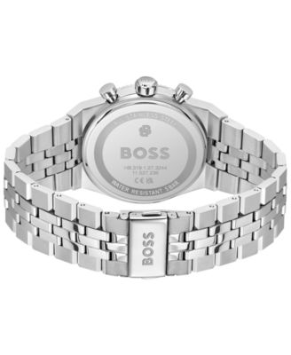 Men's Candor Prime Quartz Chrono Stainless Steel Watch, 41mm