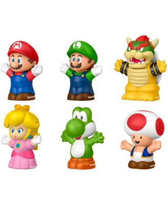 Fisher Price My Mario Figure 6-Pack Toy Set for Toddlers and Kids