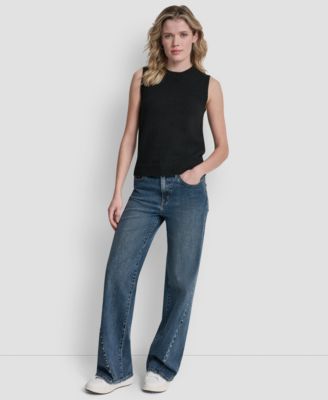 Women's Crew Neck Pull-On Sweater