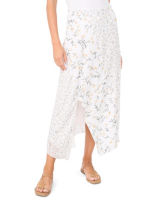 Women's Combo Asymmetric Maxi Skirt