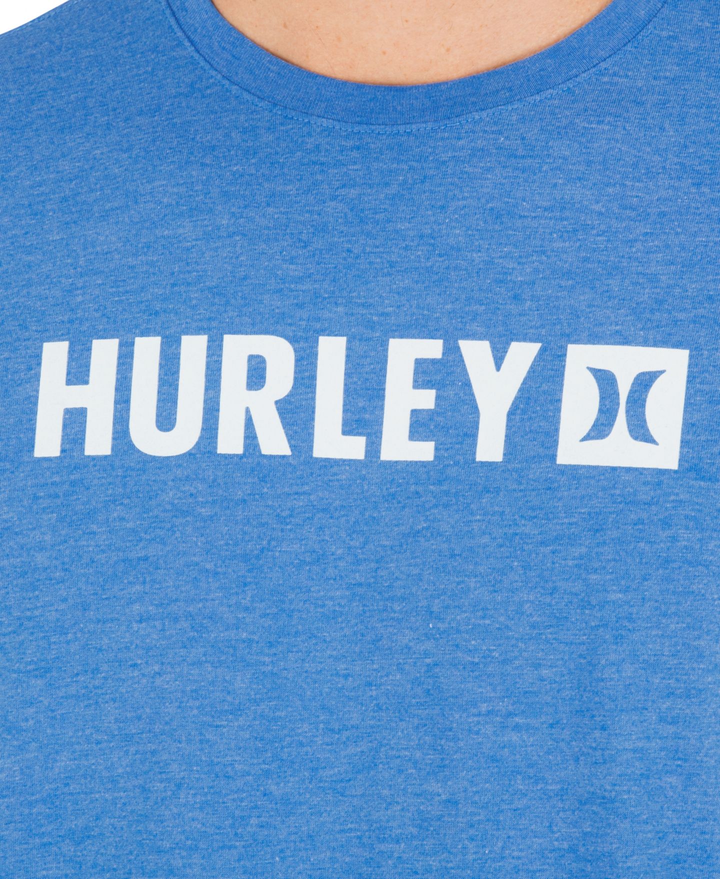 Мужская футболка Hurley Regular-Fit Short-Sleeve, цвет: Seashore — фото 4