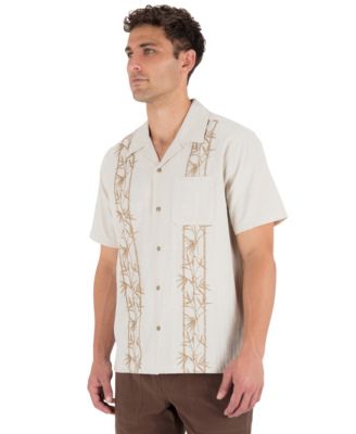 Men's Camp Collar Regular-Fit Shirt