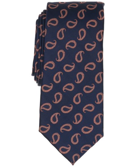 Мужской галстук Michael Kors Franche Pine Tie, цвет: Фиолетовый