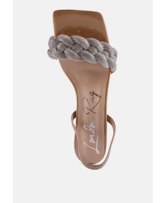 Womens High Social Sandal