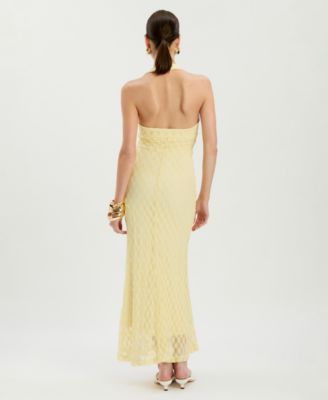 Women's Mariko Halter Neck Midi Dress