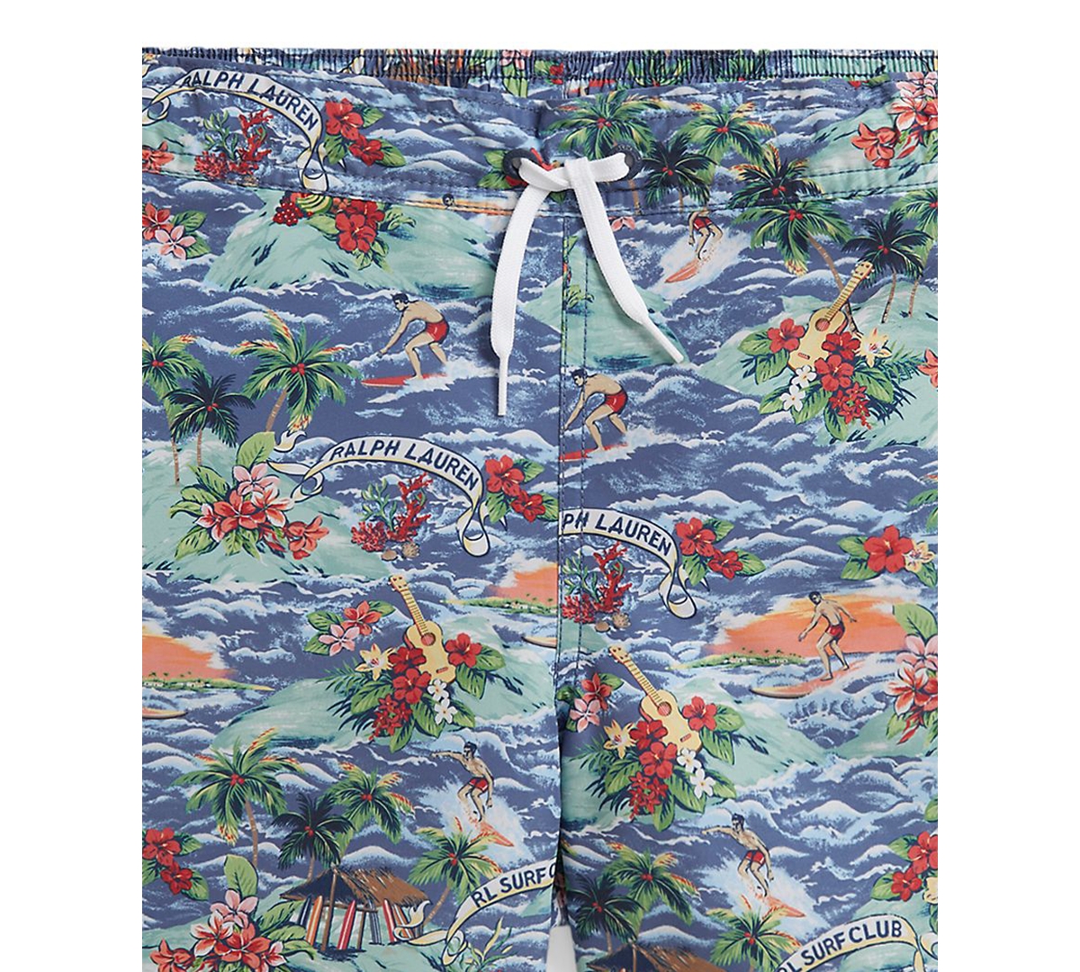 Polo Ralph Lauren Boys' 8-20 Drawstring Swim Trunks