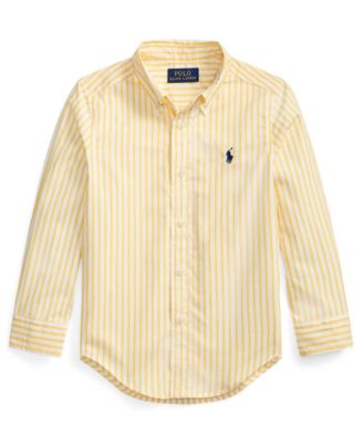 Boys' 2-7 Plaid Button-Down Poplin Shirt