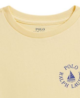 Boys' 2-7 Logo Cotton Jersey Tee