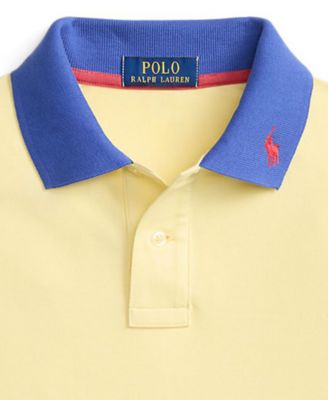 Boys' 8-20 Stretch Cotton Mesh Polo Shirt