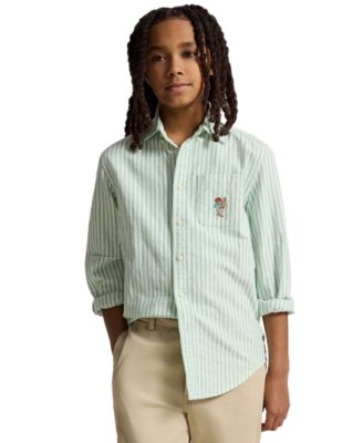 Boys' 8-20 Polo Bear Oxford Shirt