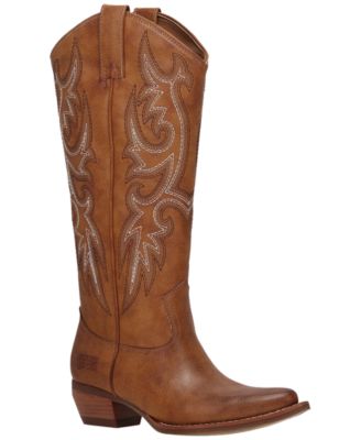Women's Irlene Tall Deco Stitch Almond Toe Boots