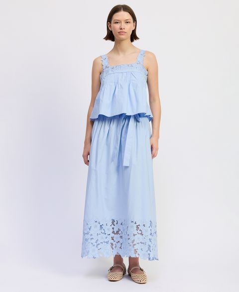 Женская юбка En Saison Lucy Maxi, цвет: Светлый синий