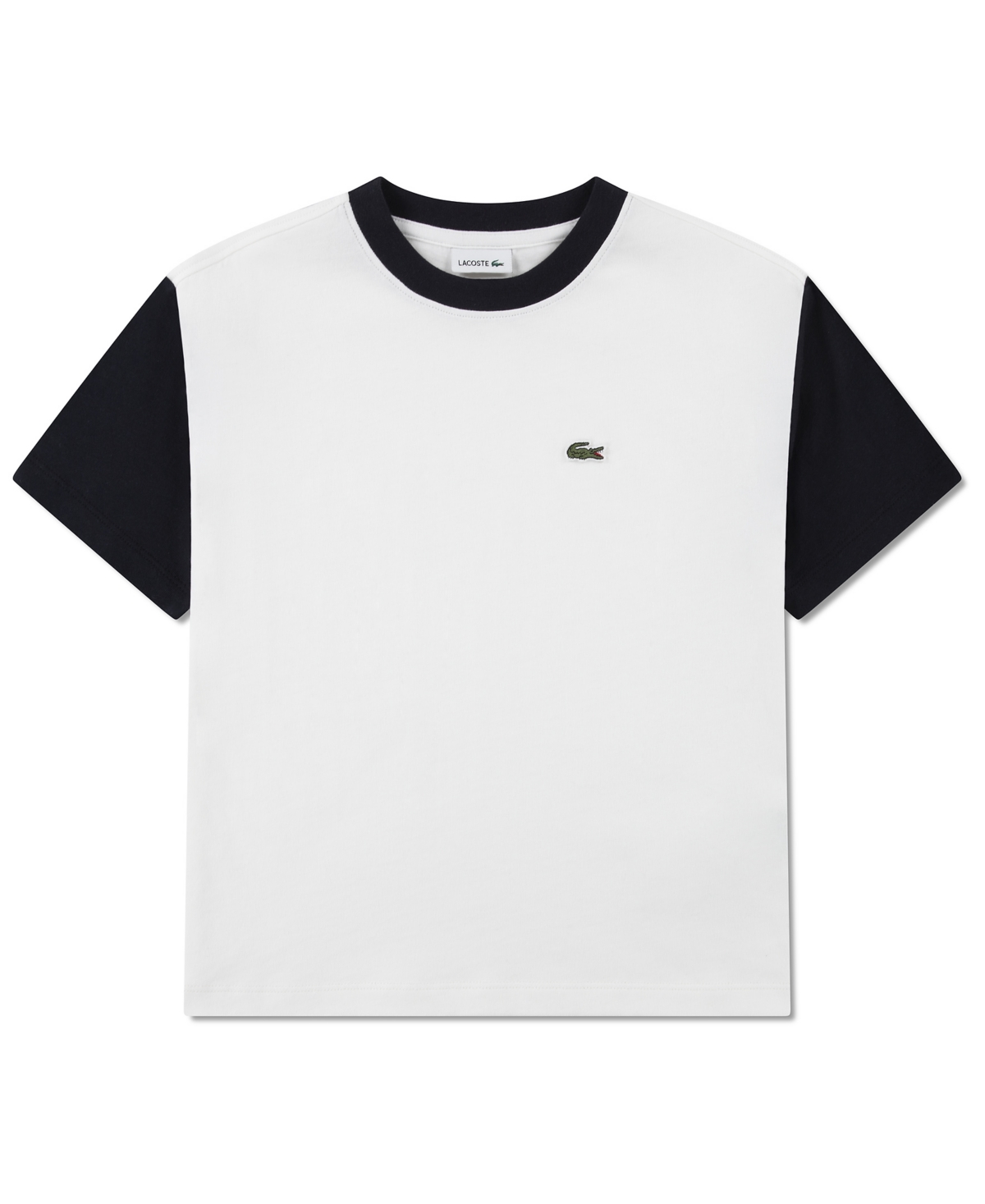Lacoste Boys' 10-16 Crewneck T-Shirt