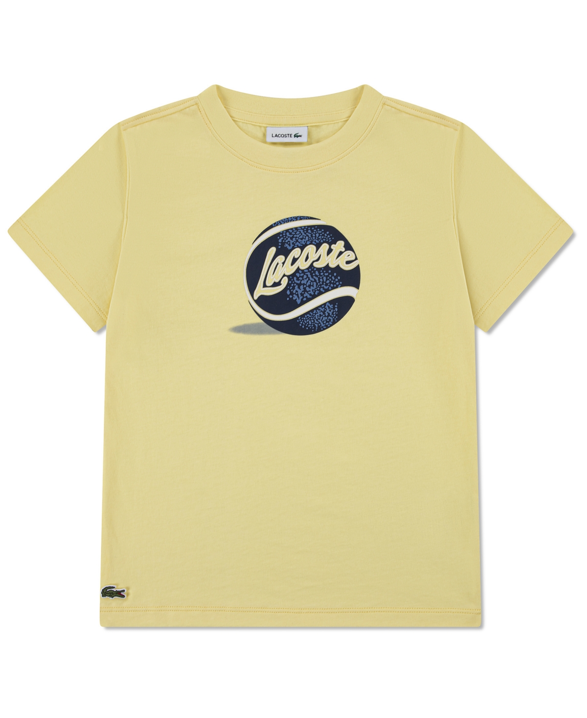Lacoste Boys' 10-16 Tennis Ball Crewneck T-Shirt
