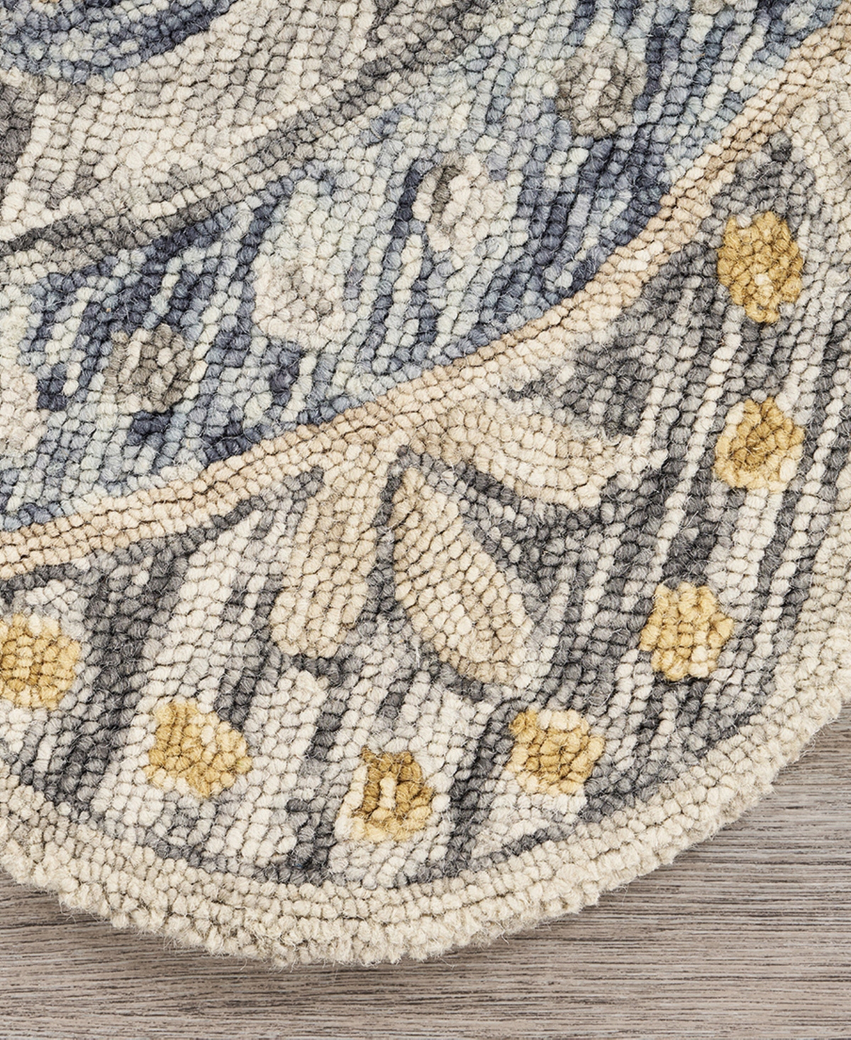 Lr Home Radiance Rdc-092 6' x 6' Round Area Rug