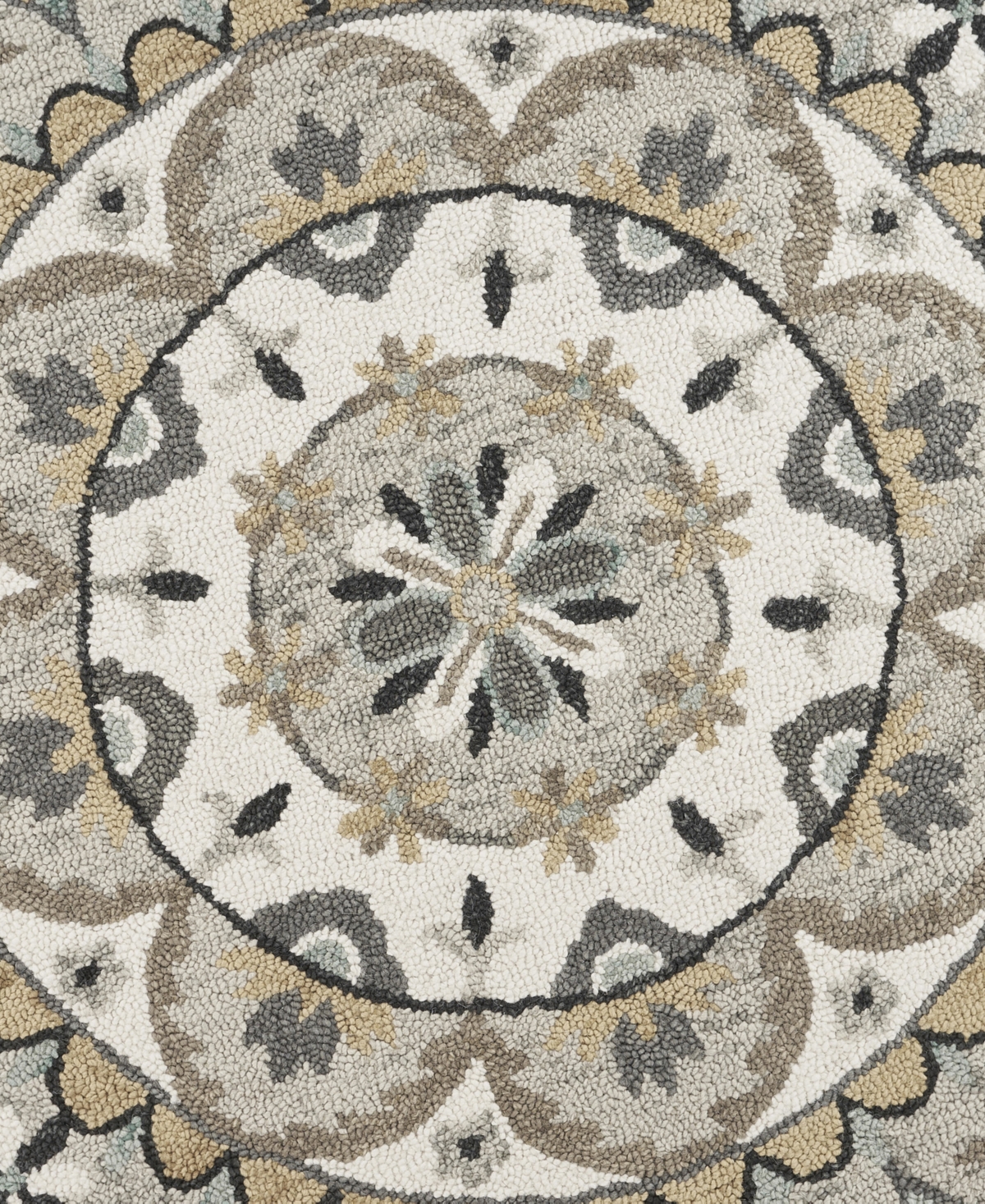 Lr Home Radiance Rdc-100 6' x 6' Round Area Rug