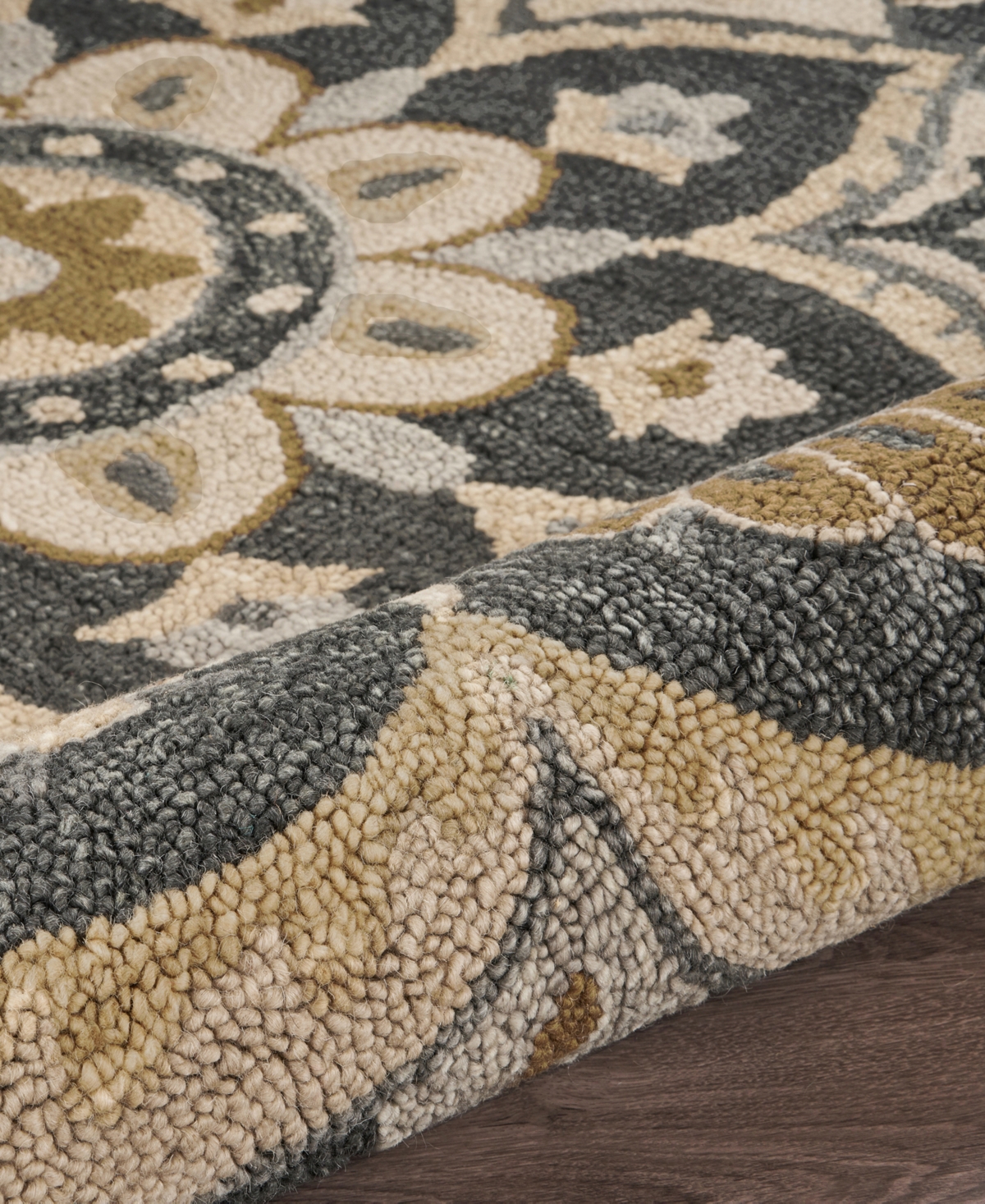 Lr Home Radiance Rdc-062 4' x 4' Round Area Rug