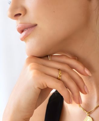 Dainty Interlocking Fidget Ring