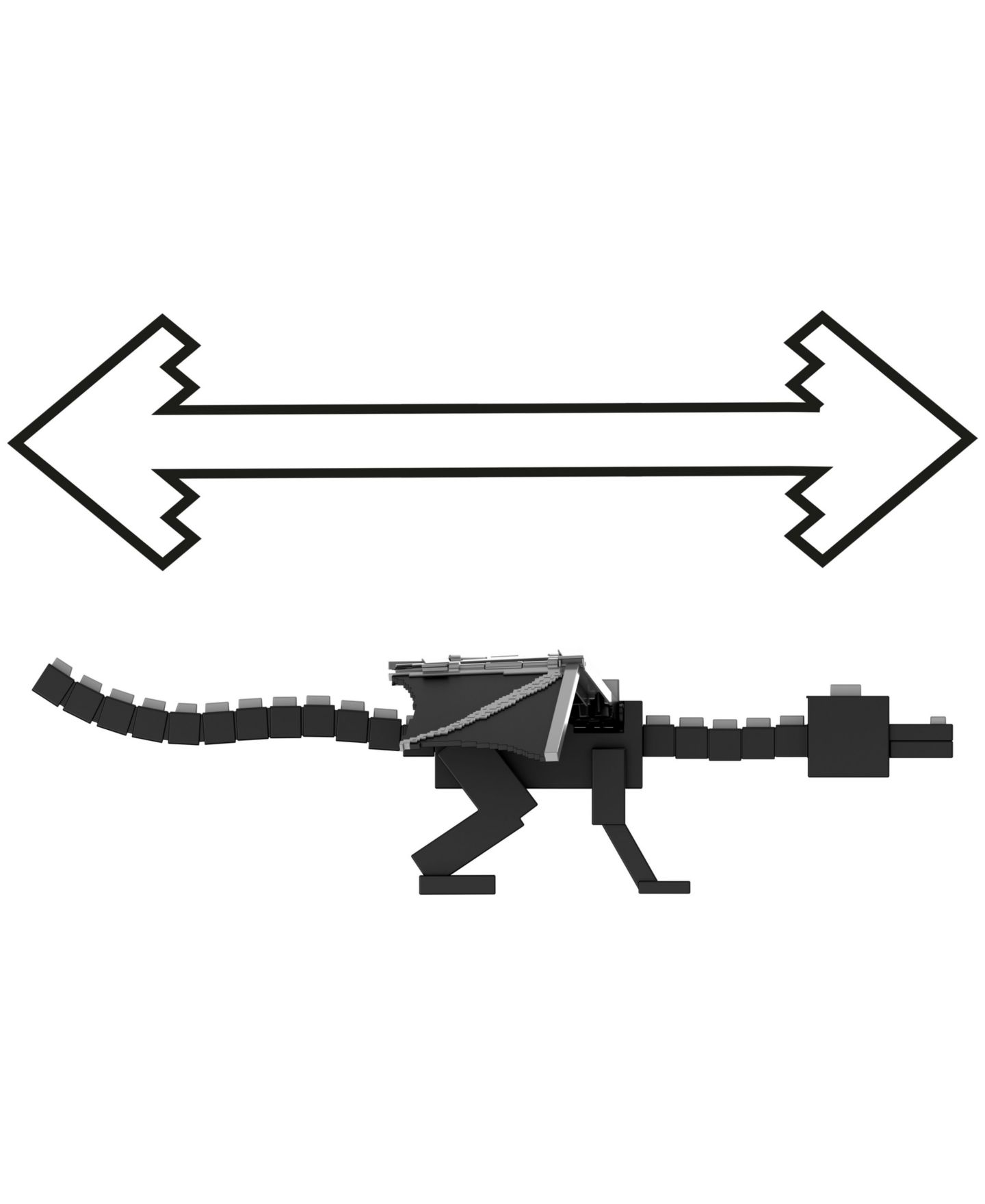 Детская фигурка Minecraft Dragon's Breath Attack Ender Dragon Action Figure — фото 3