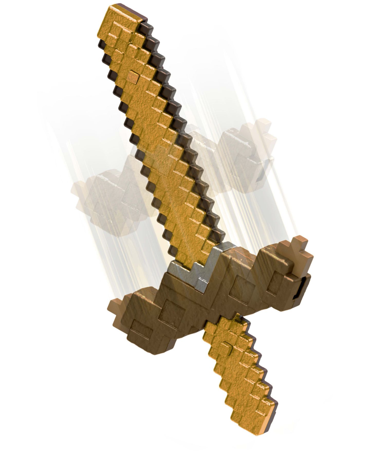 Детская игрушка Minecraft Click and Switch Sword and Pickaxe 2-in-1 Role-Play Toy — фото 4
