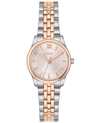 Women's Graceful Mina Quartz Two Tone Stainless Steel Watch, 25mm
