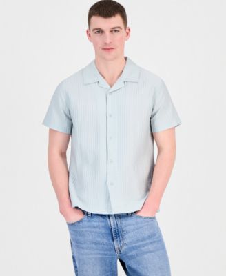 Men's Seersucker Woven Shirt