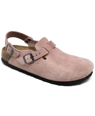 Women's Tokio Suede Leather Clogs from Finish Line