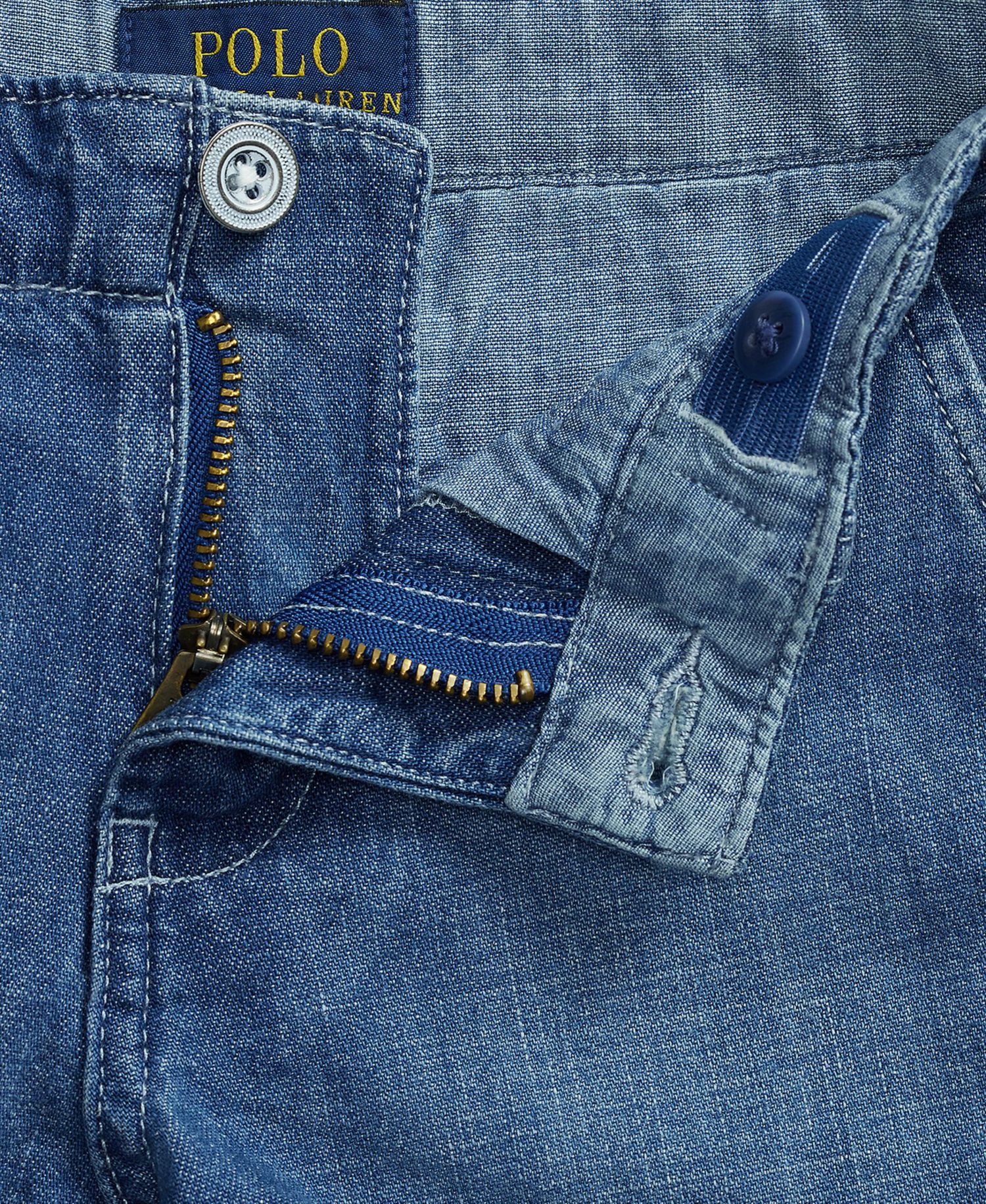 Girls' 2T-6X Zip-Fly Denim Shorts